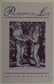 Front cover of Philosophy of Love by Josef Madlener