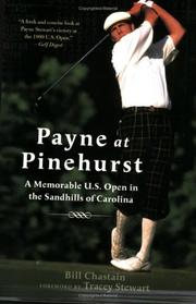 Cover of Payne at Pinehurst by Bill Chastain