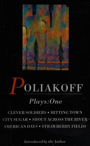 Cover of Plays : one by Stephen Poliakoff