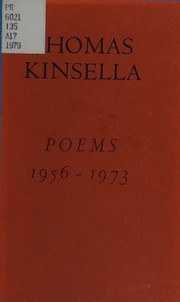 Front cover of Poems, 1956-1973 by Thomas Kinsella