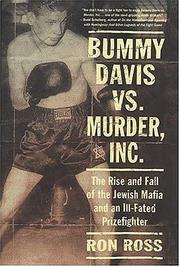 Cover of Bummy Davis vs. Murder, Inc by Ron Ross