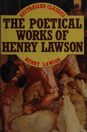 Front cover of The poetical works of Henry Lawson by Henry Lawson