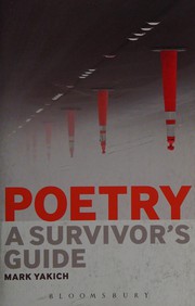 Cover of Poetry by Mark Yakich