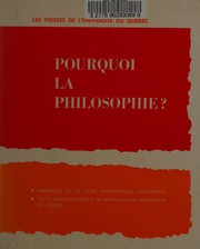 Front cover of Pourquoi la philosophie? by Paul Ricœur