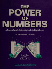 Front cover of The power of numbers by Fred Gross