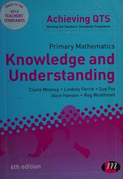 Cover of Primary Mathematics : Knowledge and Understanding by Alice Hansen