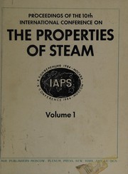 Front cover of Proceedings of the 10th International Conference on the Properties of Steam, Moscow, USSR, 3-7 September 1984 by International Conference on the Properties of Steam (10th 1984 Moscow, R.S.F.S.R.)