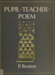 Cover of Pupil, teacher, poem by Peter Benton