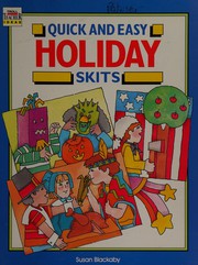 Front cover of Quick + Easy Holiday Skits Pb's (Troll Teacher Ideas) by Susan Blackaby