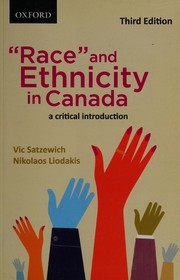 Front cover of 'Race' and Ethnicity in Canada by Vic Satzewich