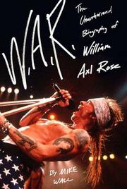 Cover of W.A.R by Mick Wall