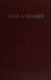 Front cover of Take a number by Lillian Rosanoff Lieber