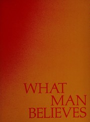 Front cover of What man believes by Allan Stewart Evans