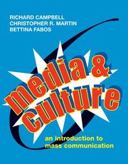 Cover of Media & Culture by Richard Campbell