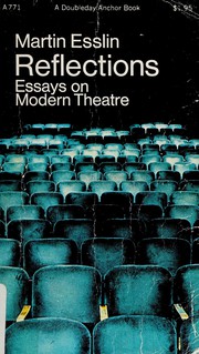 Cover of Reflections by Martin Esslin