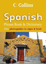 Cover of Collins Spanish Phrase Book and Dictionary (Phrasebook & Dictionary) by Unknown