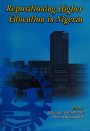 Front cover of Repositioning higher education in Nigeria by National Summit on Higher Education (2002 Abuja, Nigeria)