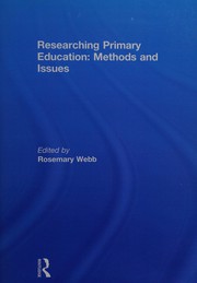Cover of Researching Primary Education by Rosemary Webb
