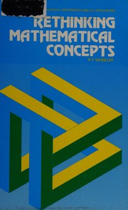 Cover of Rethinking mathematical concepts by Roger F. Wheeler