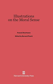 Cover of Illustrations on the Moral Sense by Francis Hutcheson