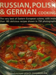 Cover of Russian, Polish and German cooking by Lesley Chamberlain
