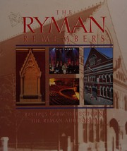 Front cover of The Ryman Remembers by Favorite Recipes Press