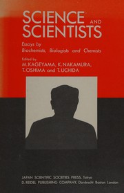 Front cover of Science and scientists by Makoto Kageyama