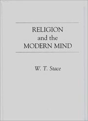 Front cover of Religion and the modern mind by W. T. Stace