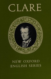 Cover of Selected poems and prose by Clare, John
