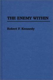 Cover of The enemy within by Robert F. Kennedy