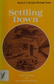 Cover of Settling down by Sybil Downing