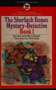 Front cover of The Sherluck Bones mystery-detective book 1 by Jim Razzi