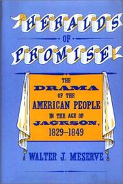 Front cover of Heralds of promise by Walter J. Meserve