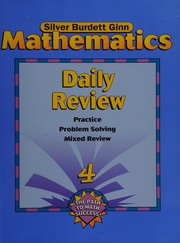 Cover of Silver Burdett Ginn mathematics by Francis M. Fennell