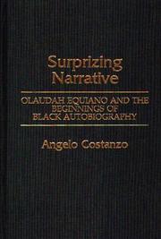 Cover of Surprizing narrative by Angelo Costanzo