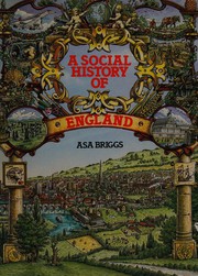 Front cover of A social history of England by Asa Briggs