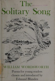Front cover of The solitary song by William Wordsworth