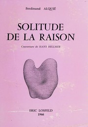Front cover of Solitude de la raison by Ferdinand Alquié