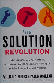 Front cover of The solution revolution by William D. Eggers