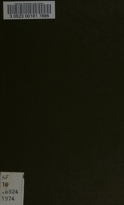 Cover of Some reflections on jurisprudence by W. W. Buckland