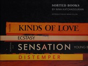Cover of Sorted books by Nina Katchadourian