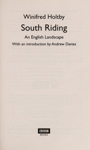 Cover of South Riding by Winifred Holtby