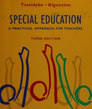 Front cover of Special education by James E. Ysseldyke