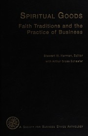 Front cover of Spiritual goods by Herman, Stewart W.