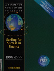Cover of Surfing for success in finance 1998-1999 by Rock Mathis
