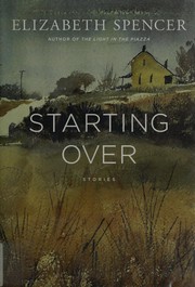 Cover of Starting over by Elizabeth Spencer