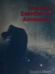 Cover of Learning exercises in astronomy by Pierce, David A.