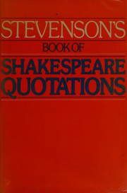Front cover of The home book of quotations, classical and modern by Burton Egbert Stevenson