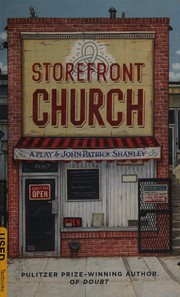 Cover of Storefront church by John Patrick Shanley