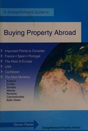 Cover of Buying Property Abroad by Steven Packer